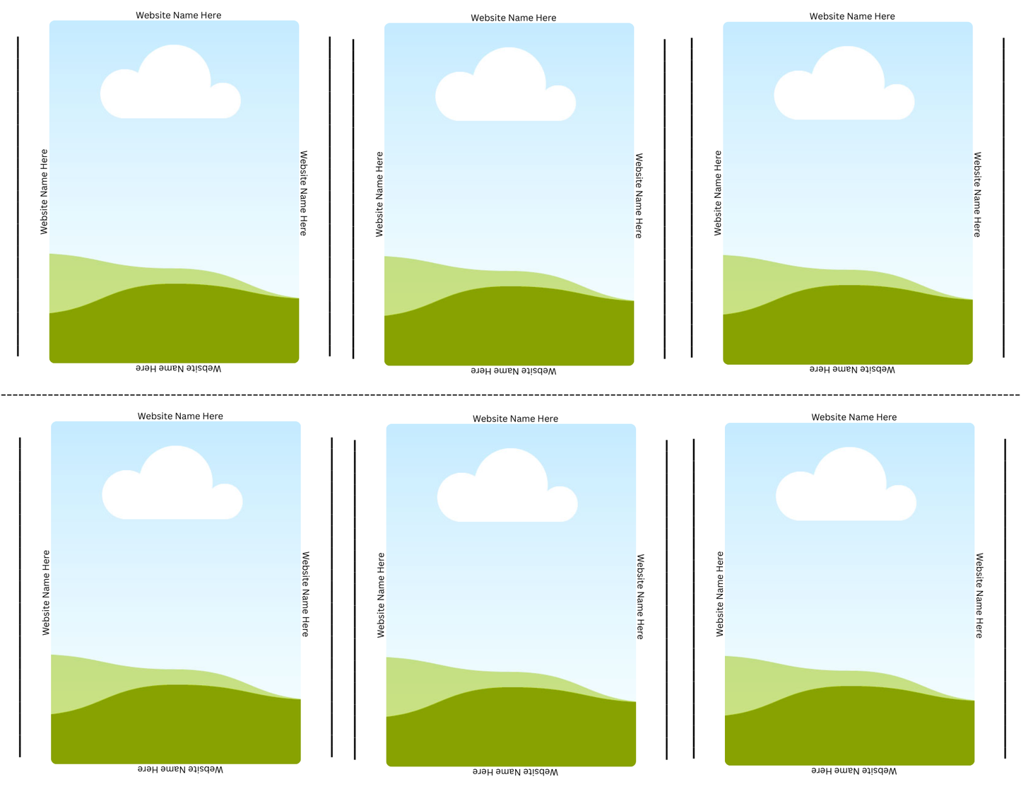 2.5"x3.5" Photo Template