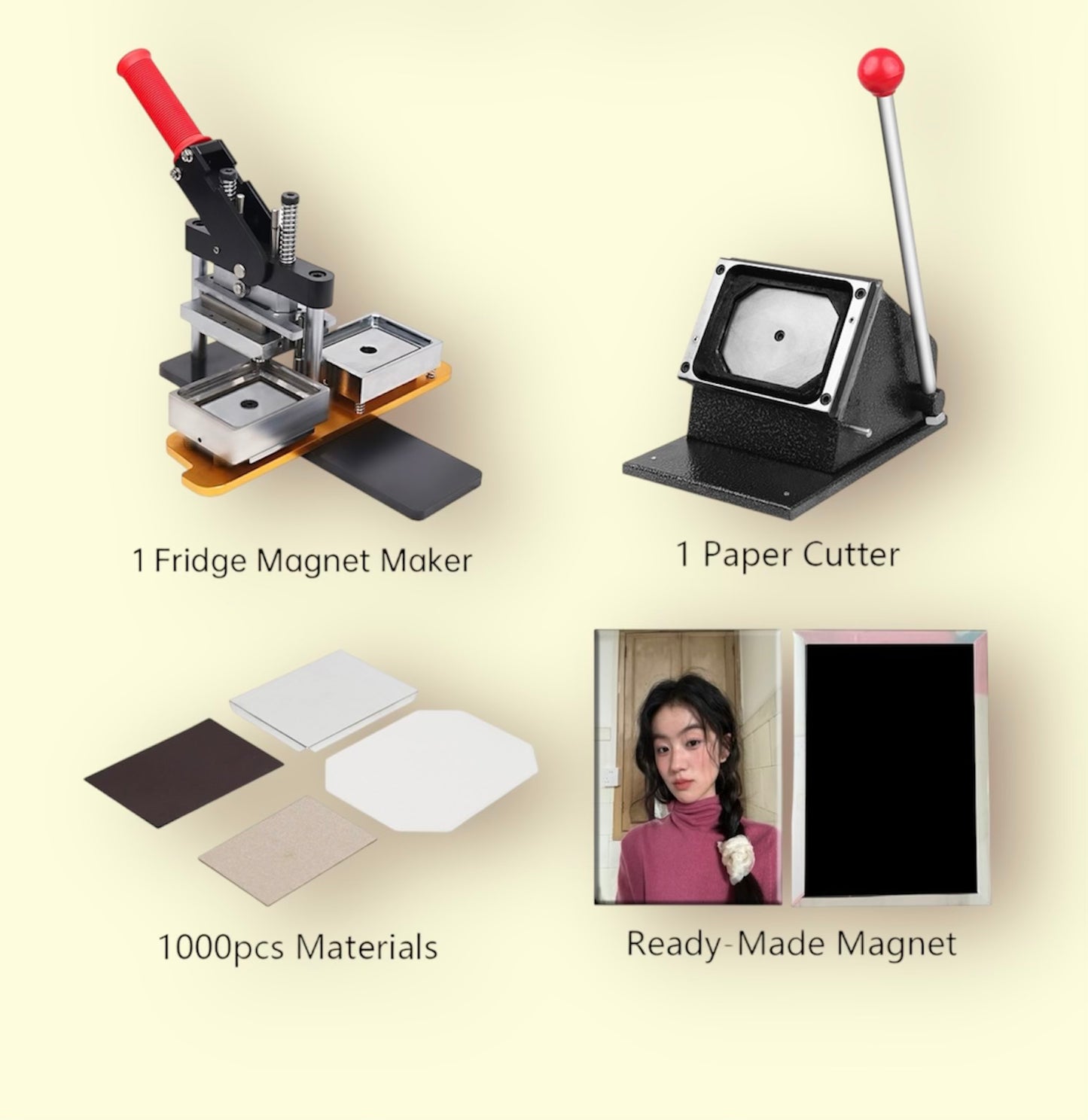 2.5"x3.5" Magnet Making Kit