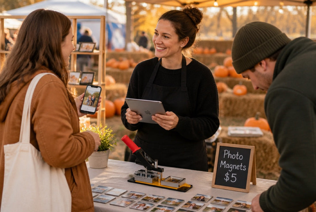 Where to Sell Photo Magnets: Markets, Fairs and Private Events