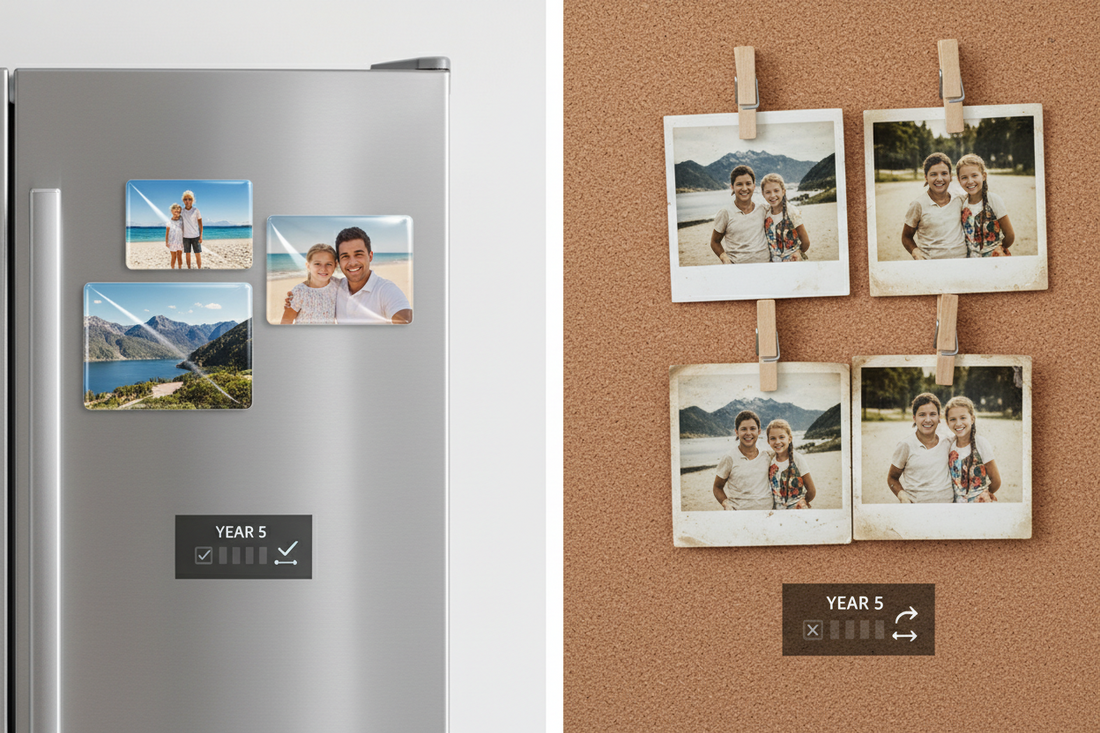 Photo Magnets vs. Printed Photos: Which One Actually Lasts Longer?