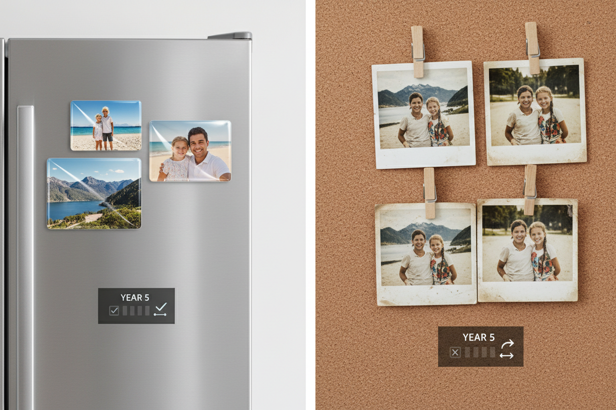 Photo Magnets vs. Printed Photos: Which One Actually Lasts Longer?