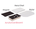 1,000 2.5"x3.5" Magnet Refill Supplies