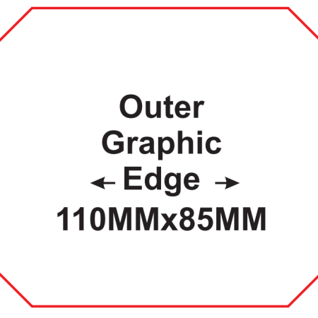 2.5”x3.5” Cutting Die