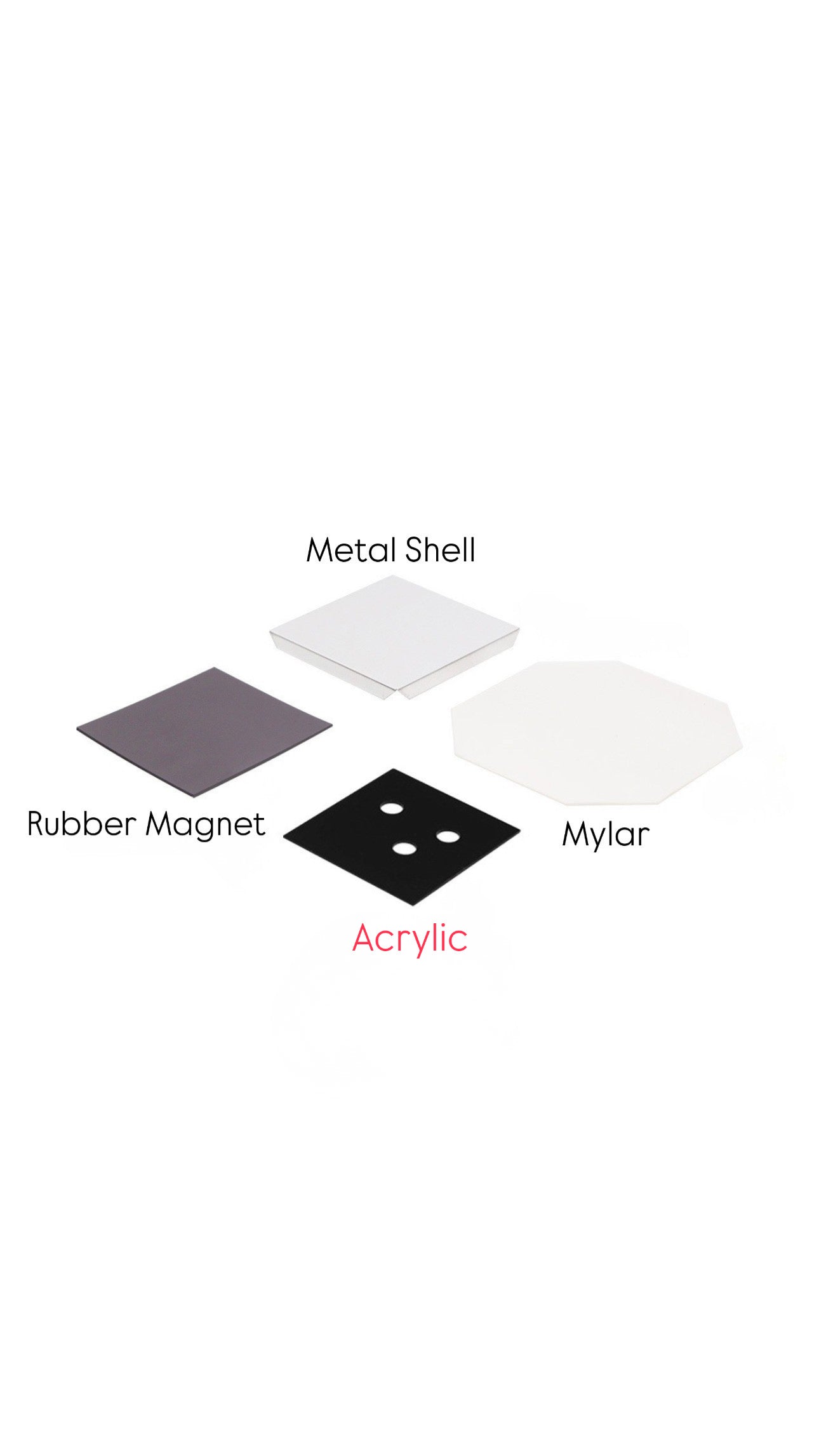 3"x3" Magnet Refill Supplies