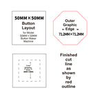 2 X 2” Cutting Die – Precision in Every Cut