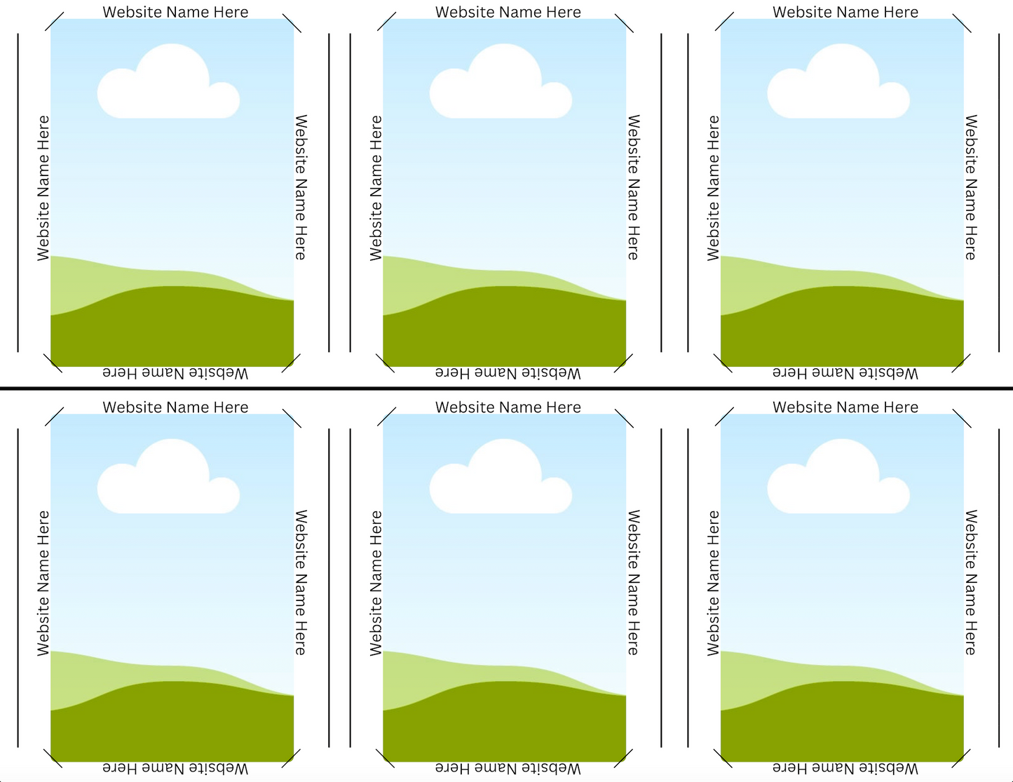 2.5"x3.5" Photo Template